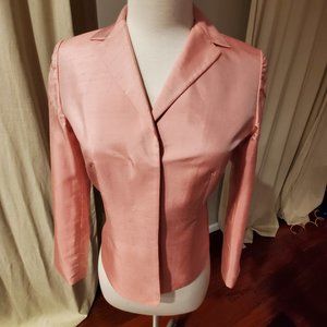 Ann Taylor Petites Summer light pink blazer NWT
